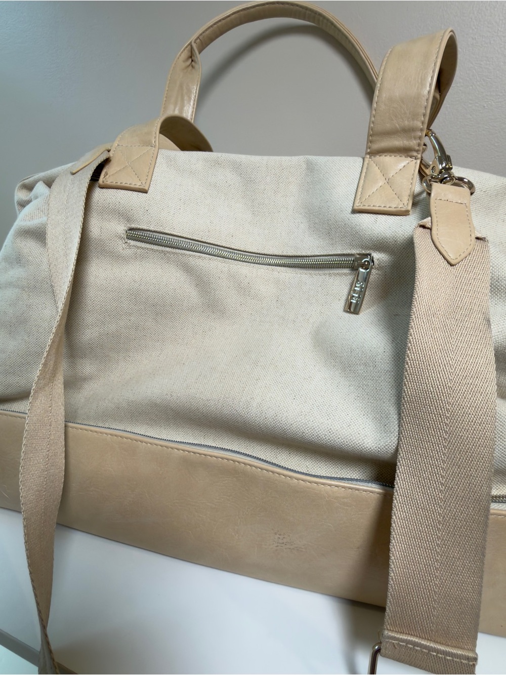 Beis Weekender Bag Beige